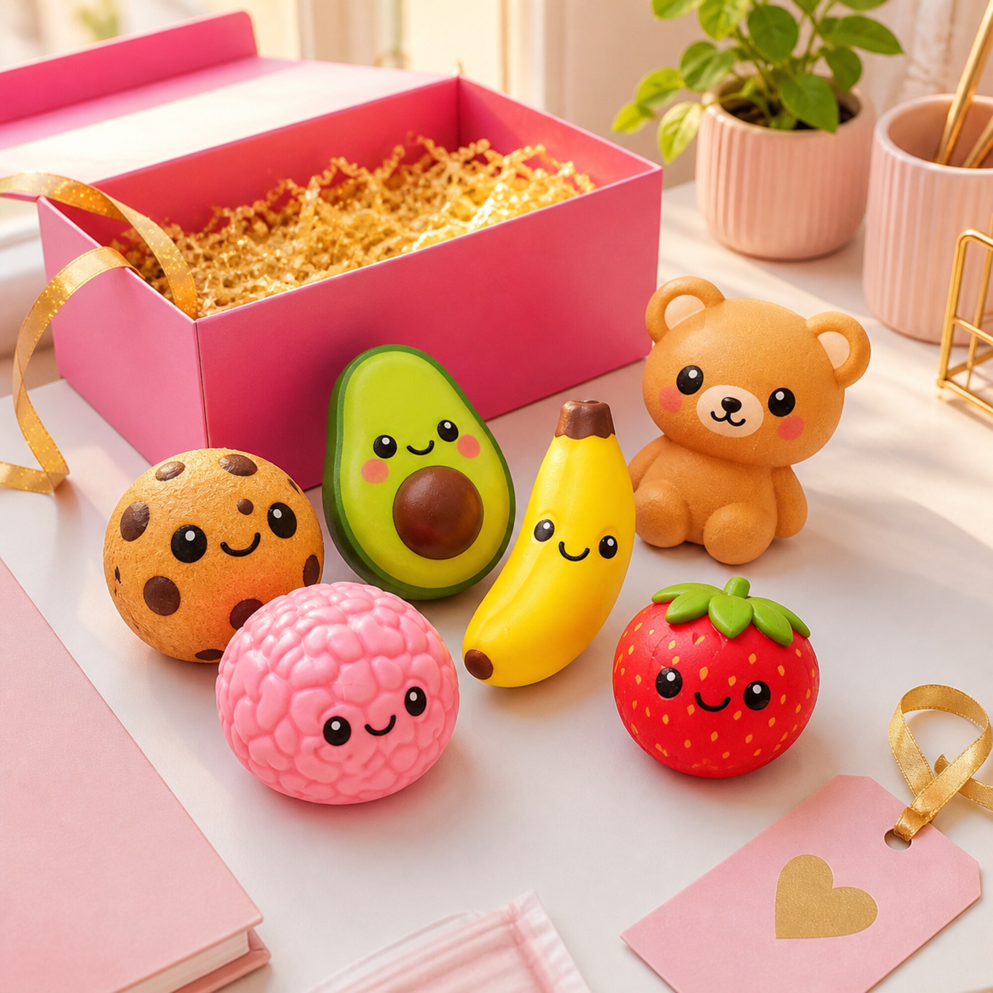 Lucky Dip Squishy Mystery Box – 6+ Piece AssortmentфотоСуфікс