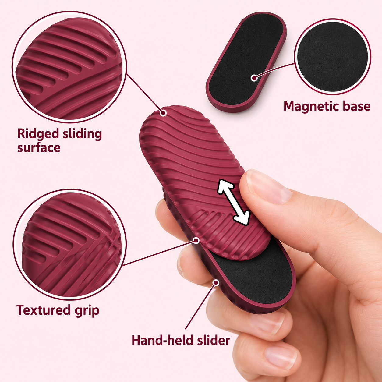 Magnetic Silicone Slider