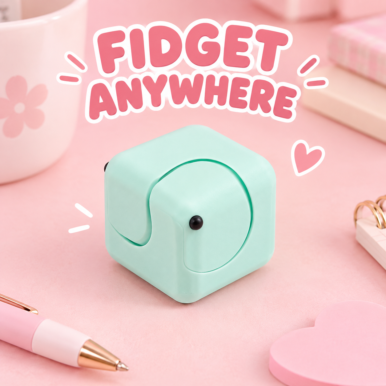 Mint Spin & Slide Fidget Cube (foto 6)