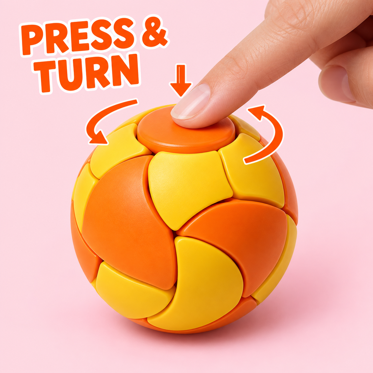 Press and turn demo