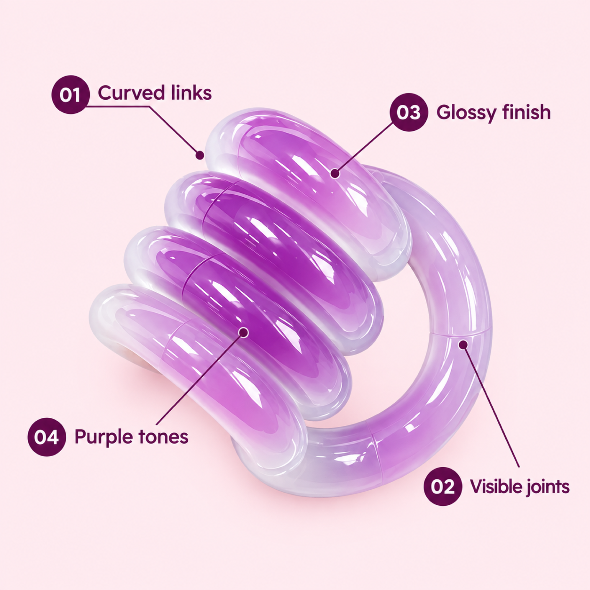 Purple Segment Tangle（写真2枚目）