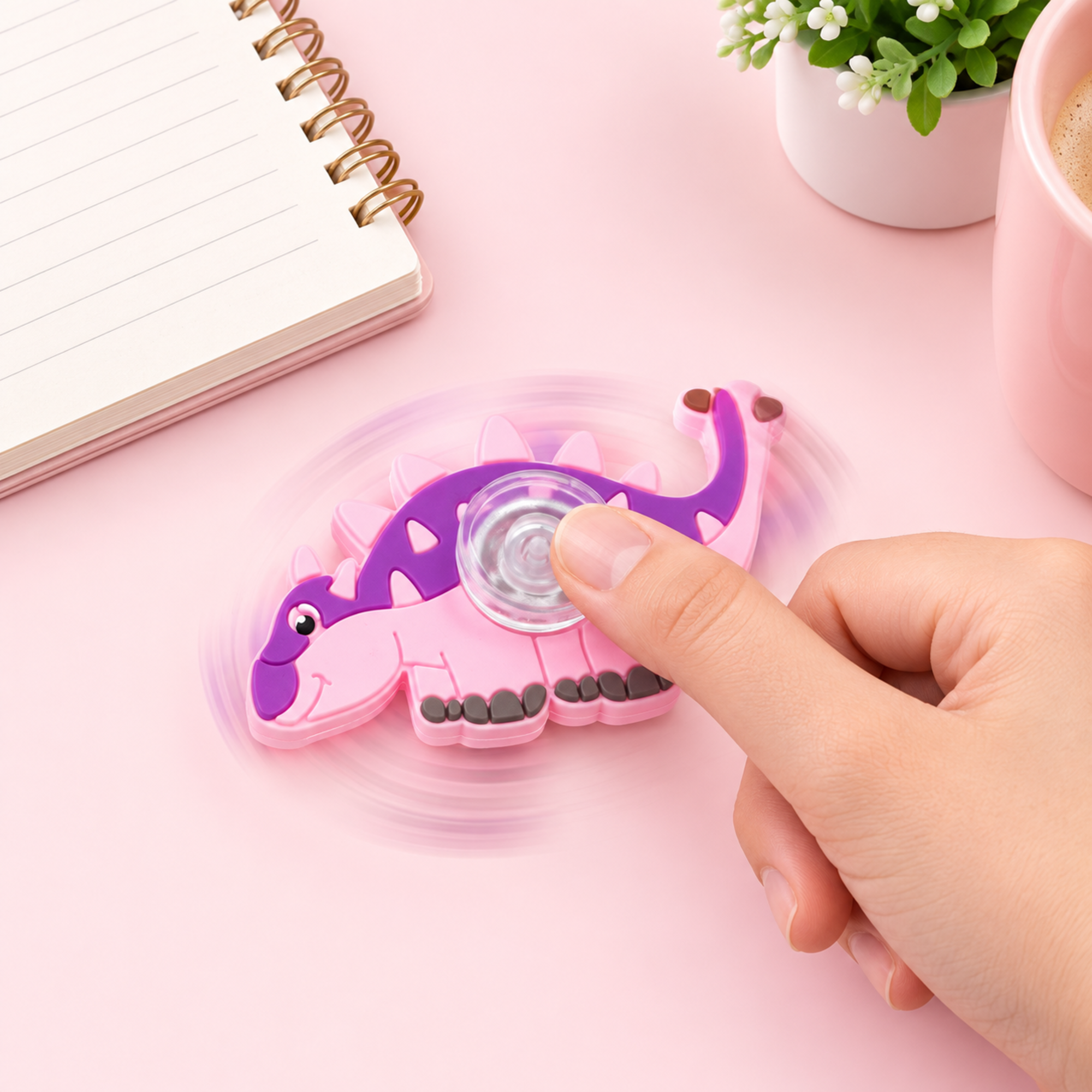Pink Purple Dragon Finger Spinner（写真4枚目）