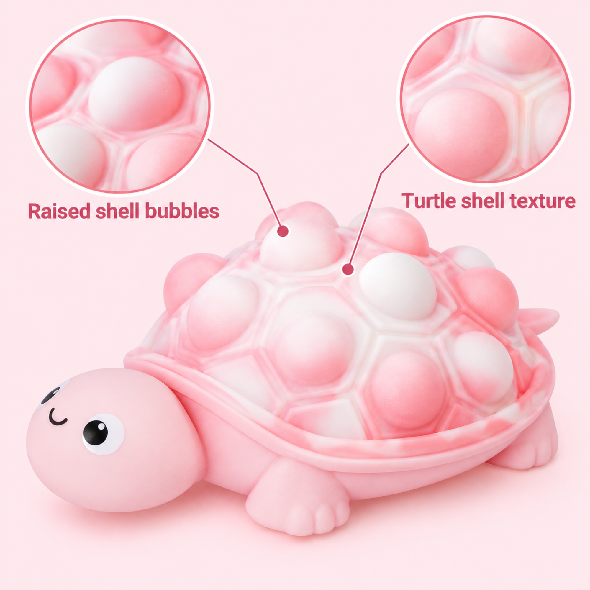 Pink Turtle Shell Fidget（写真3枚目）