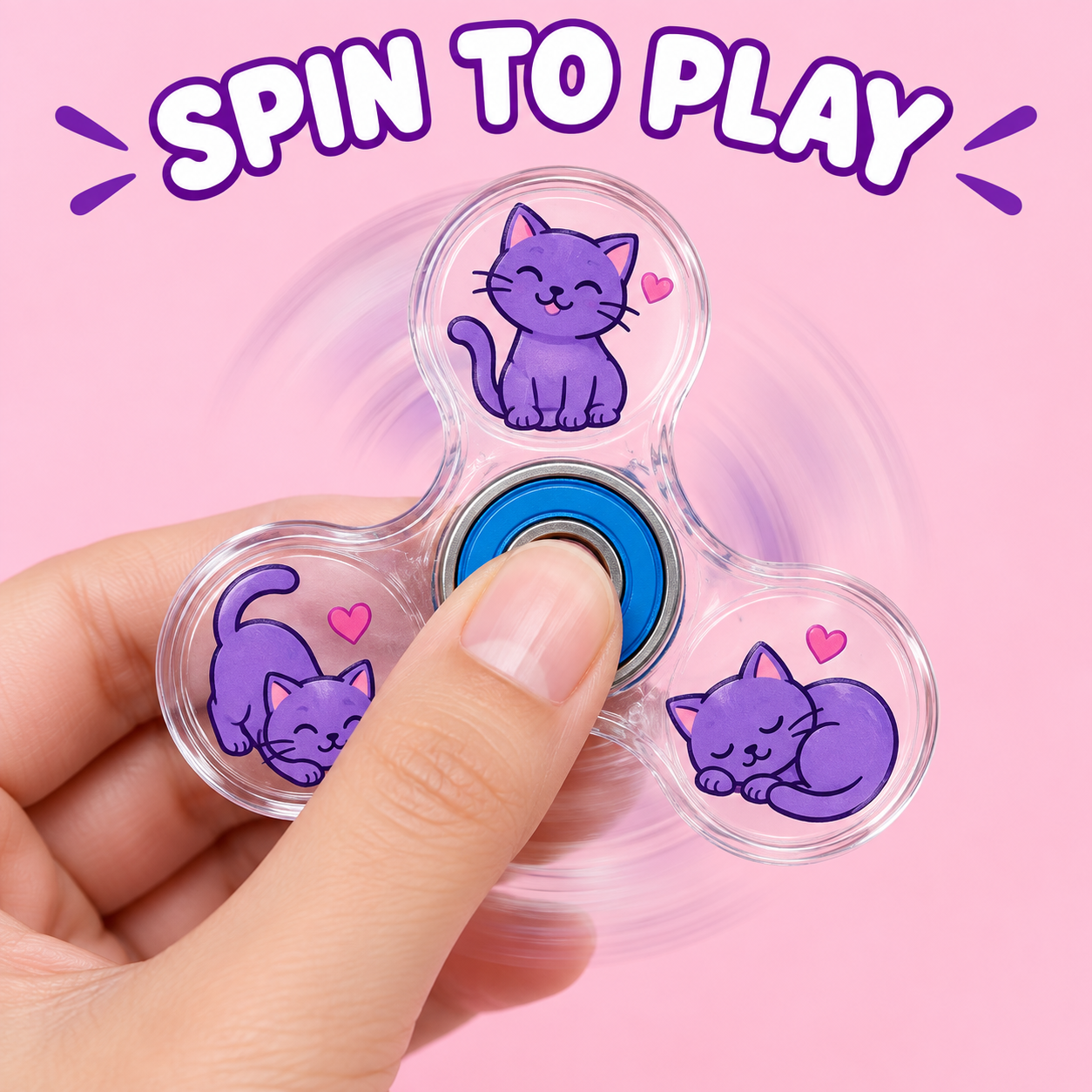 Spinner in hand