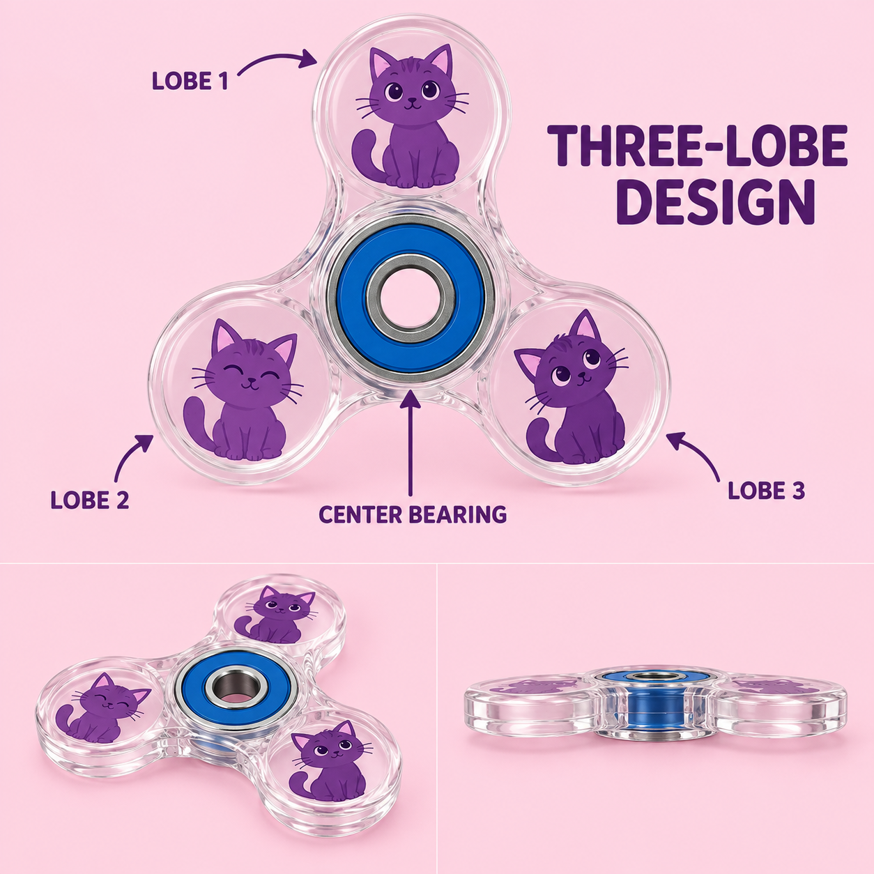 Three lobe features