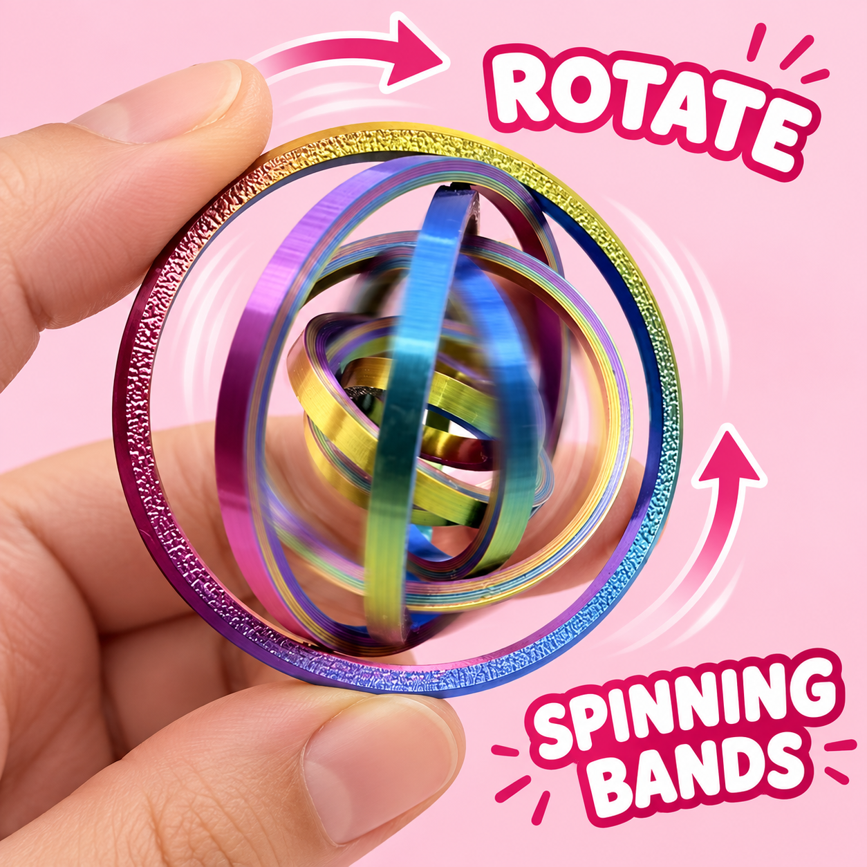 Rainbow Multi-Ring FidgetphotoSuffix