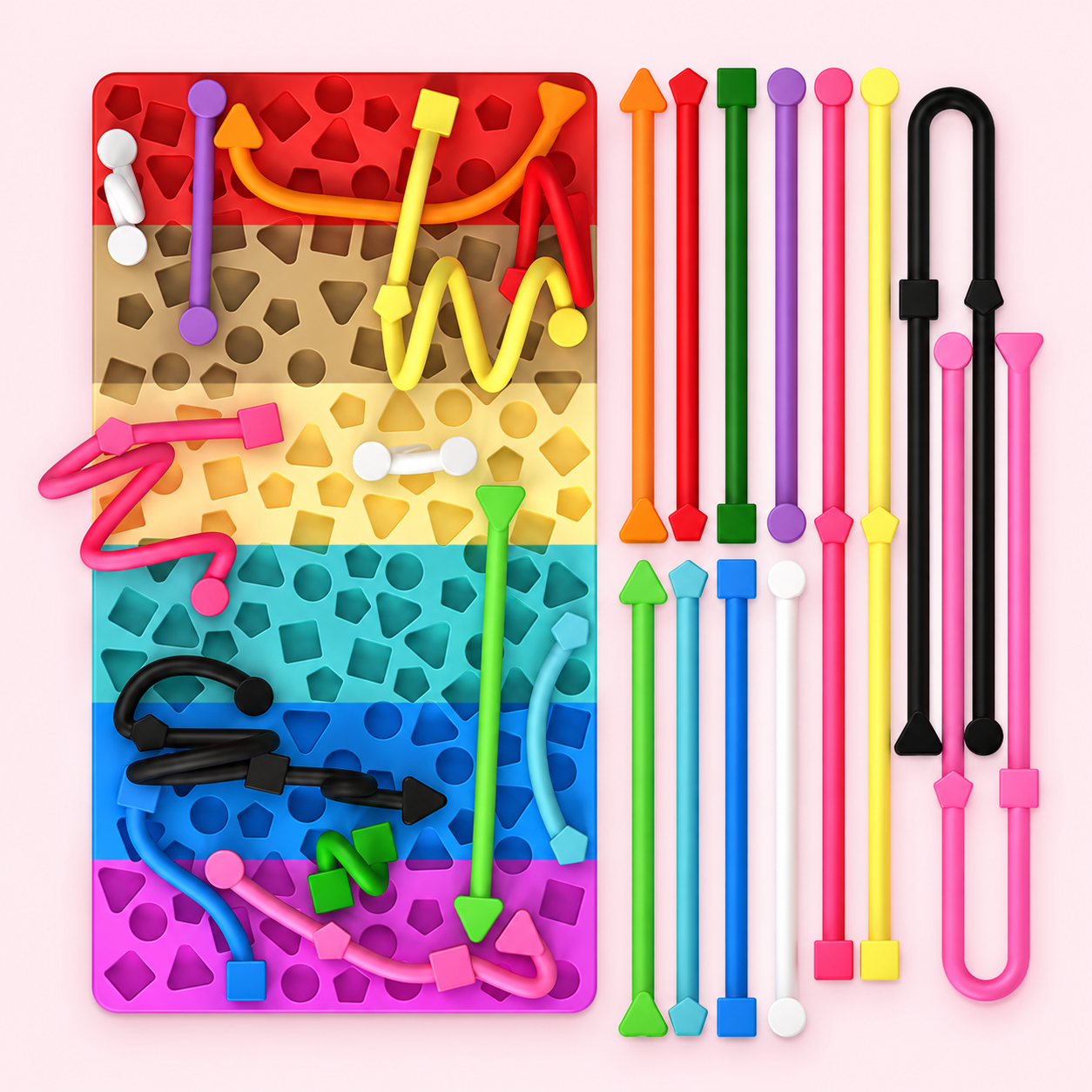 RAINBOW SENSORY ACTIVITY BOARD รูปภาพ
