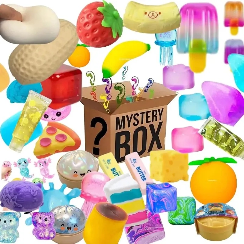Random Squishy Mystery Box — 1 Piece, Randomly Picked｜低反発