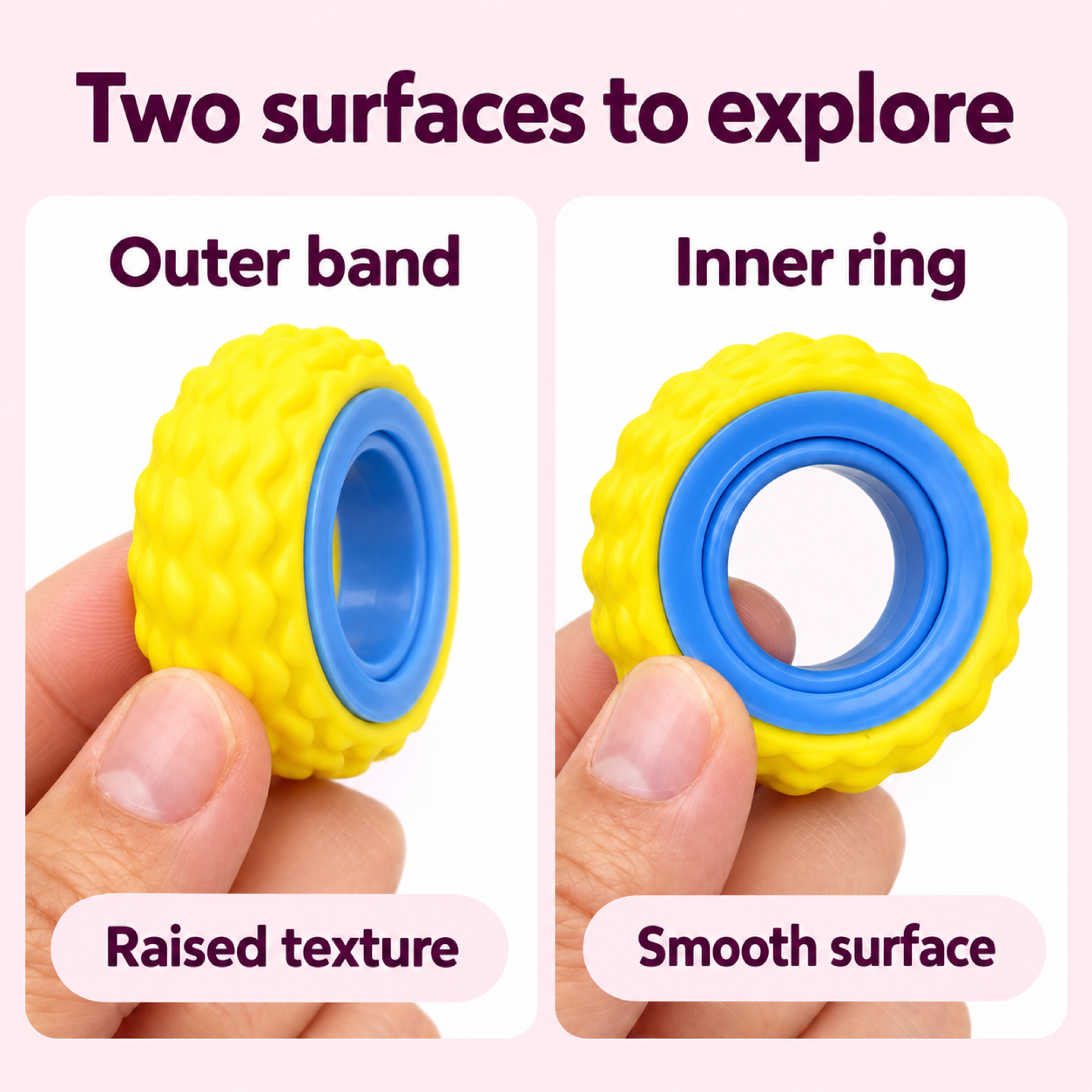 Yellow & Blue Sensory Ring（写真4枚目）