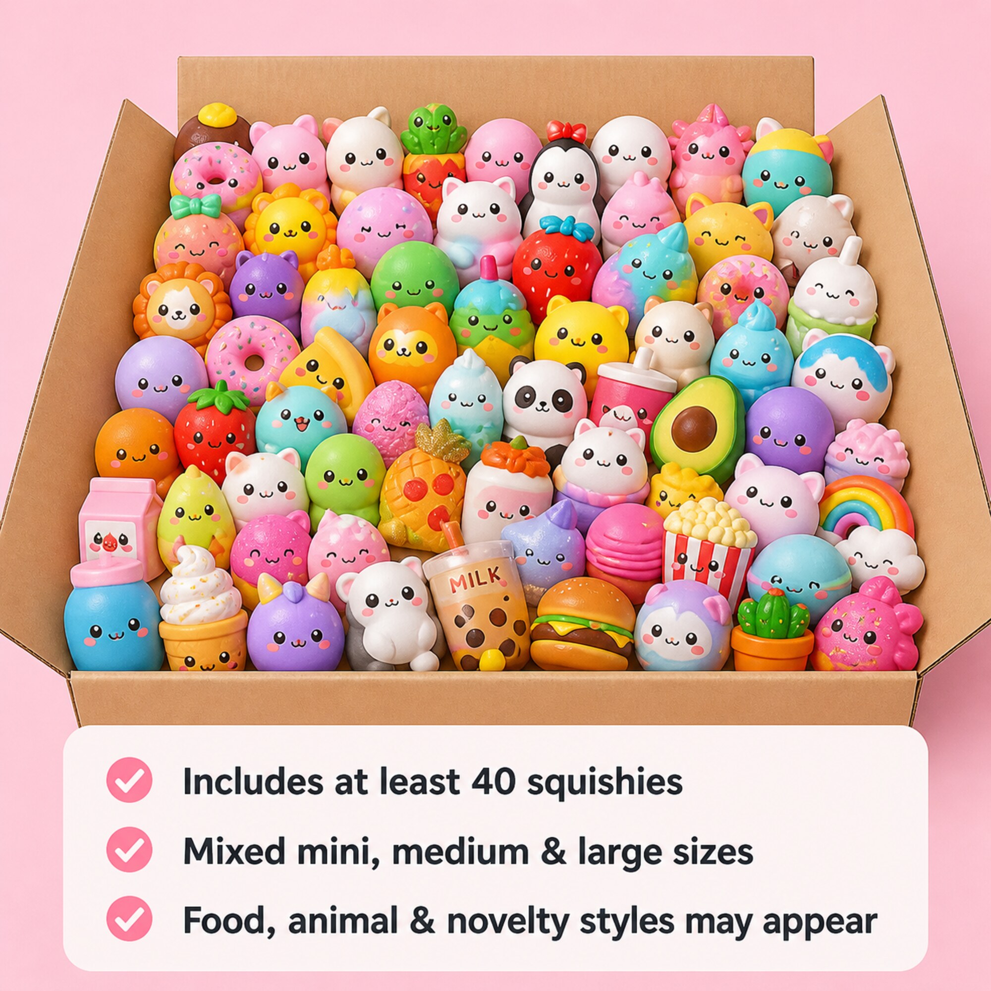 Squishy Royale Mystery Box – 40+ Piece Collection (Foto 5)