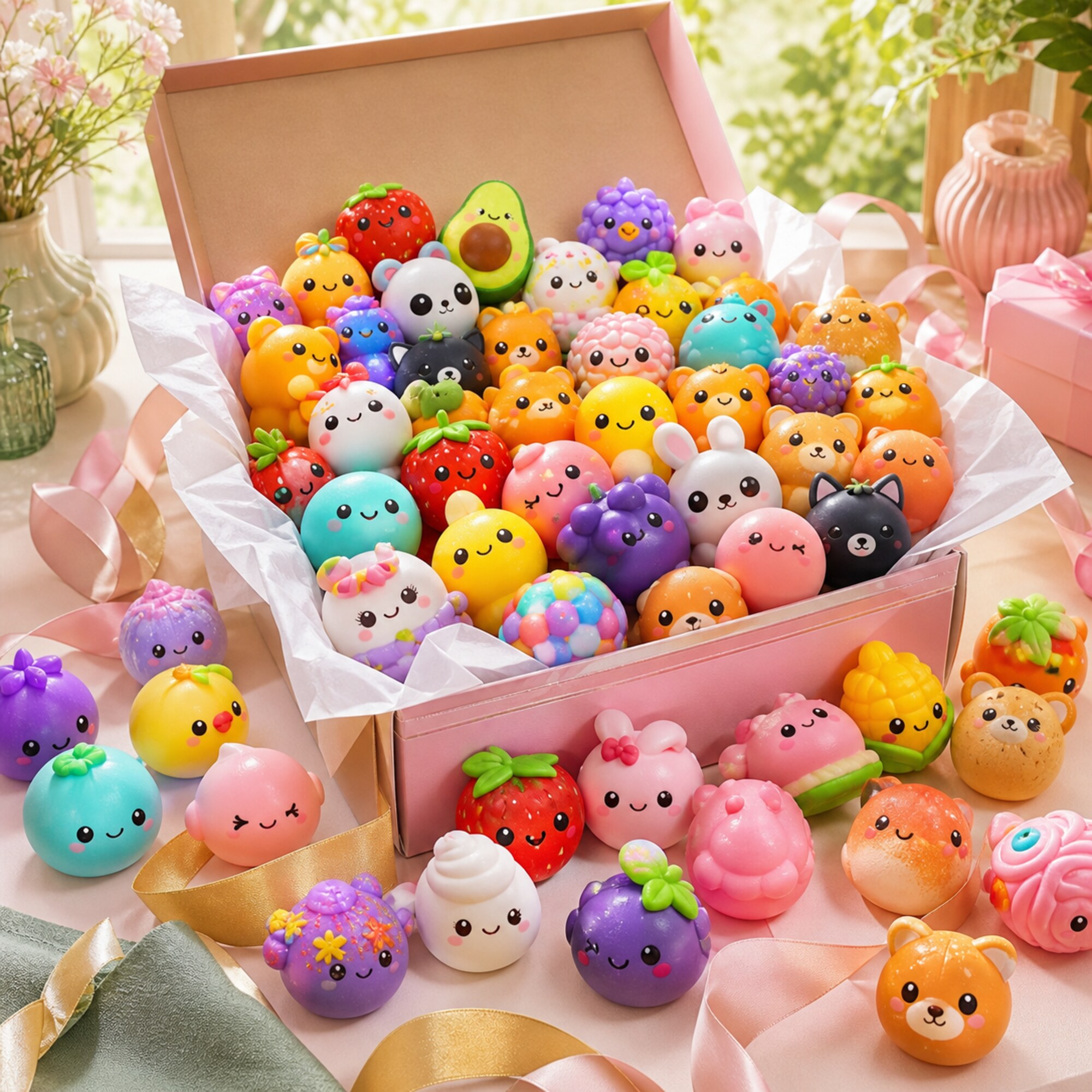 Squishy Royale Mystery Box – 40+ Piece CollectionphotoSuffix