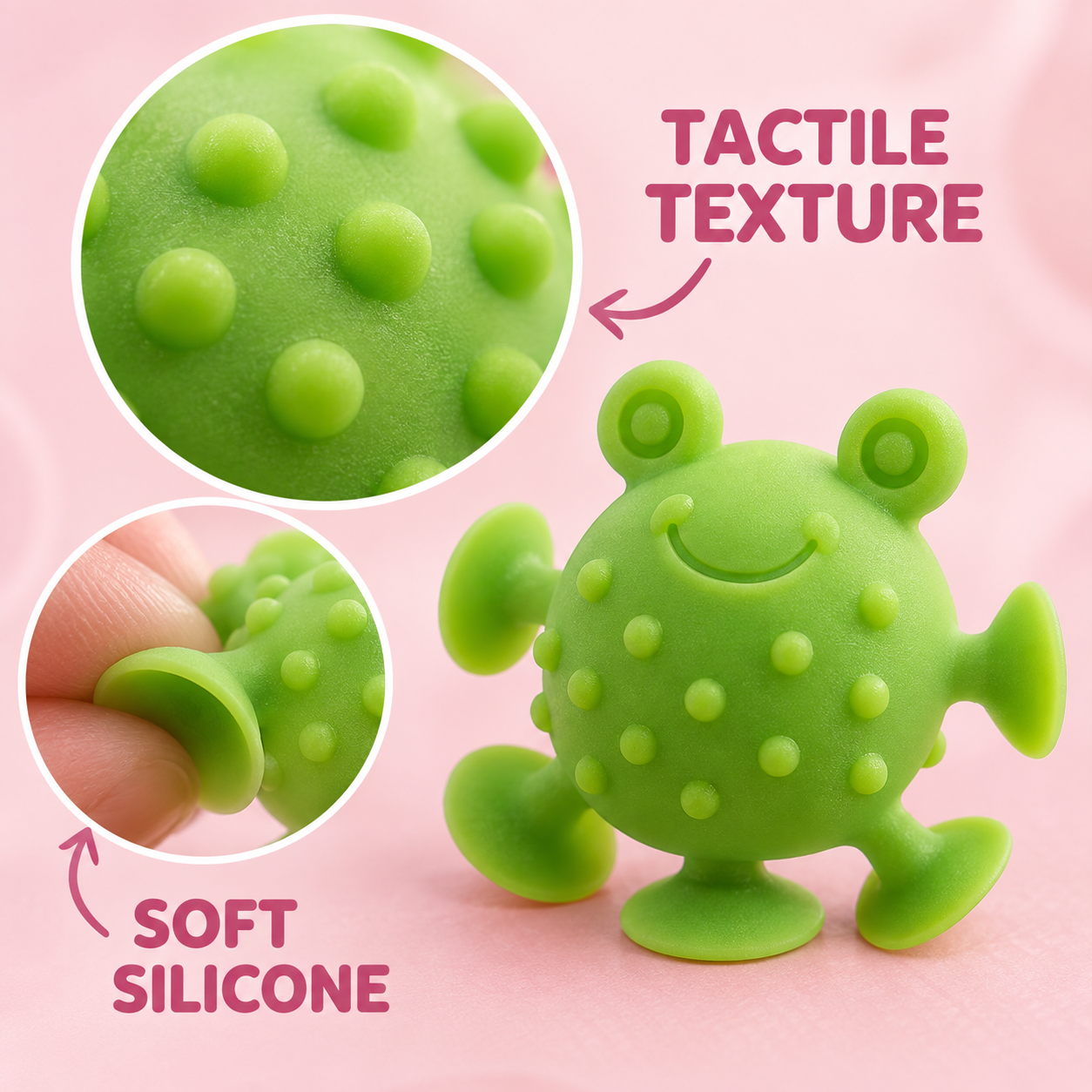 Colorful Suction Cup Sensory Fidget Setรูปภาพต่อท้าย