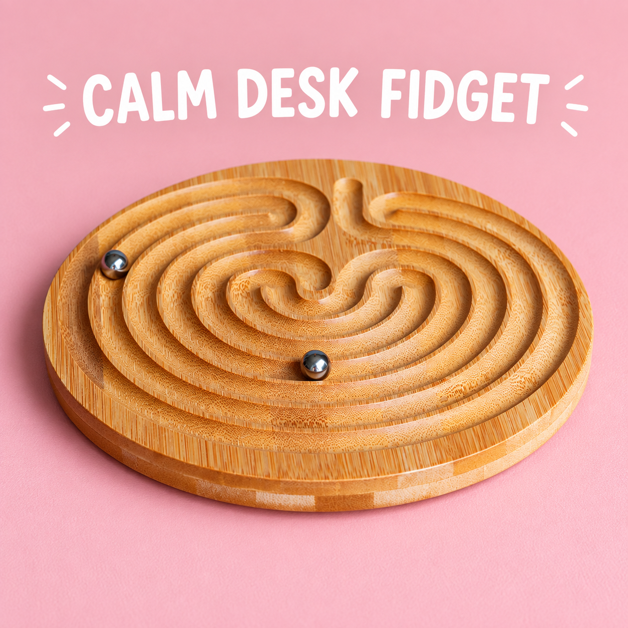 Wooden Rolling Maze BoardphotoSuffix